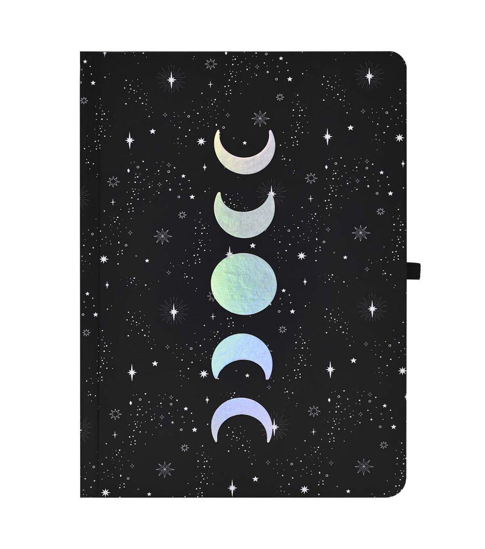 Journals & Planners | 8″ x 5.5″ Halloween Moon Phase 96 Sheet Notebook Journals & Planners Journals & Planners