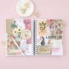 Journals & Planners | Art Journaling White Spiral Customizable Journal Kraft Journals & Planners Journals & Planners