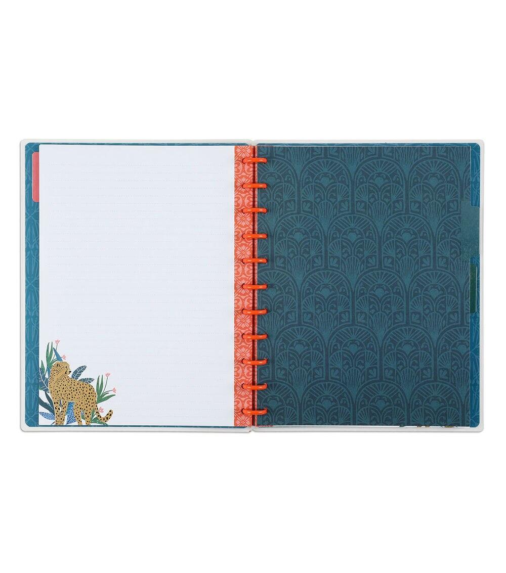 Journals & Planners | Big Jewel Tone Jungle 60 Sheet Notebook Journals & Planners Journals & Planners