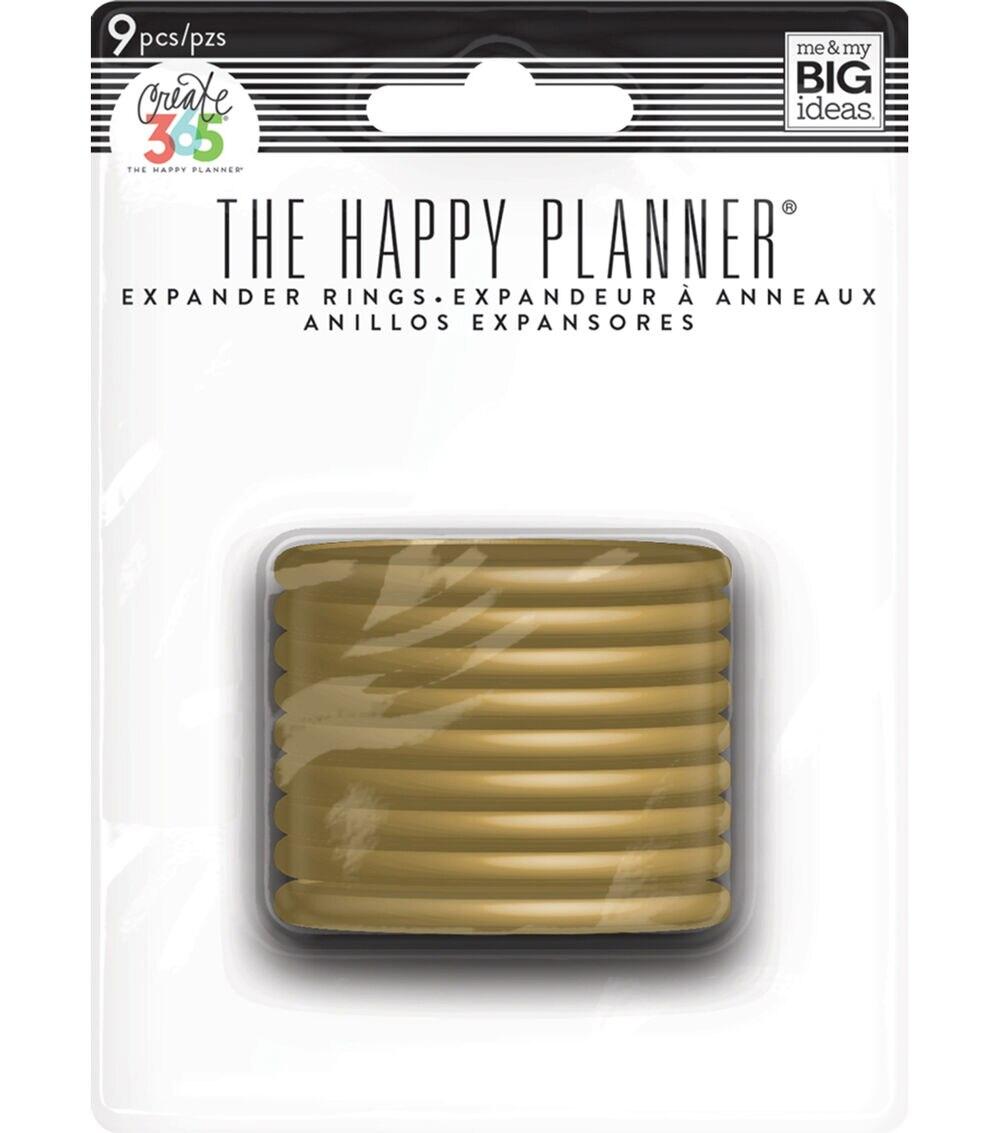 Journals & Planners | Classic 9pk Gold Expander Rings Journals & Planners Journals & Planners