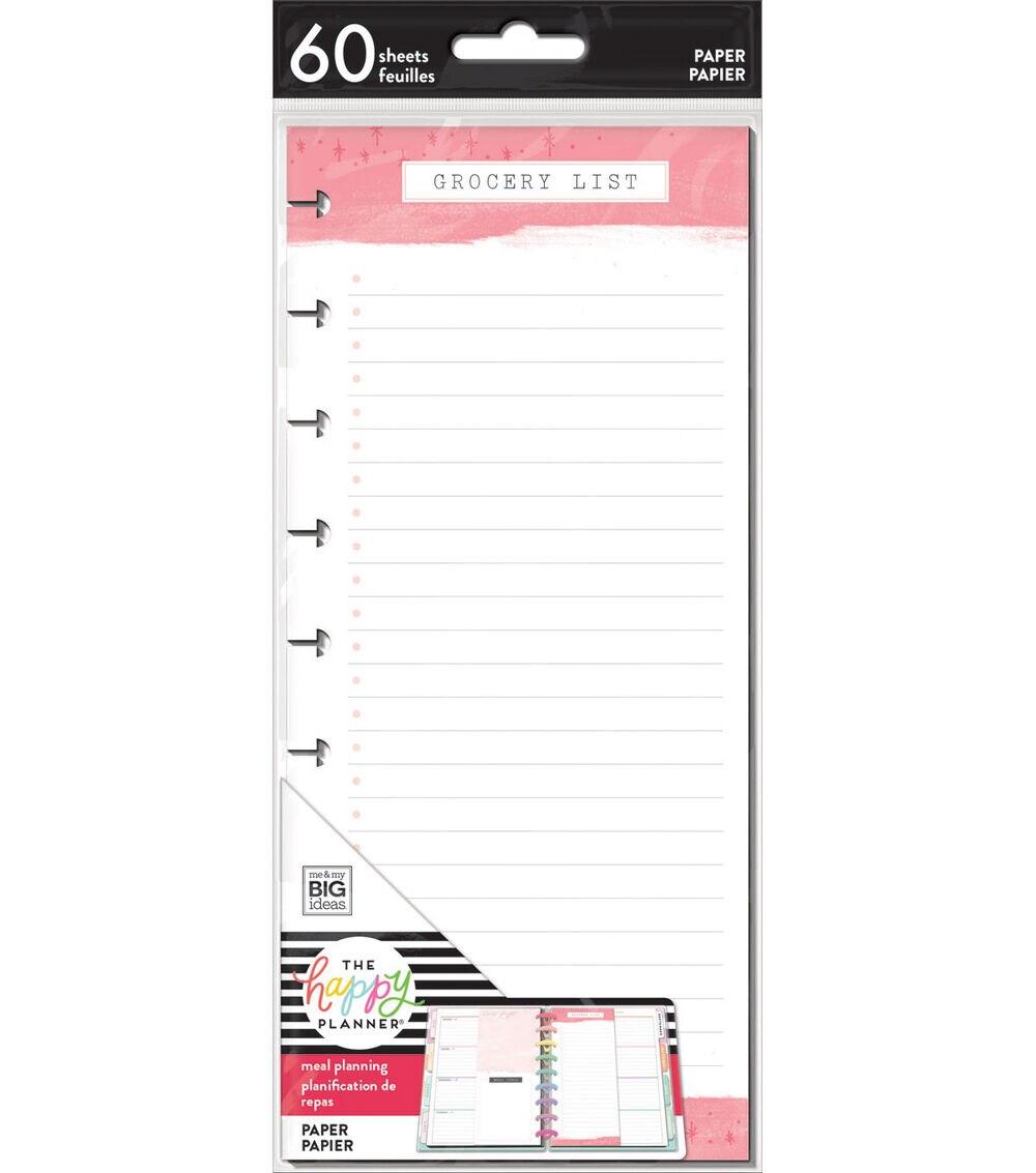 Journals & Planners | Classic Half Sheet Recipe & Grocery List Journals & Planners Journals & Planners