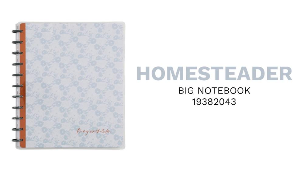 Journals & Planners | Homesteader 60 Sheet Big Dotted Lined Page Notebook Journals & Planners Journals & Planners