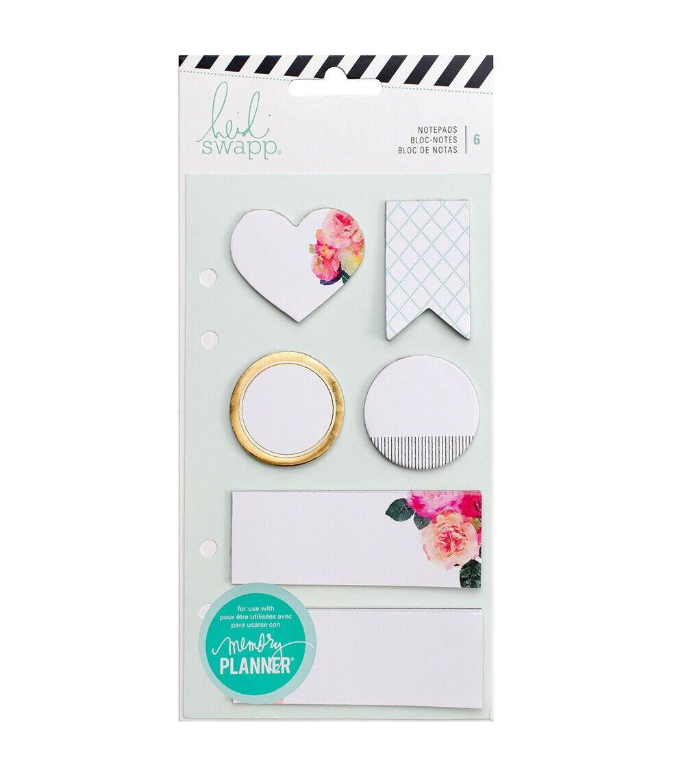 Journals & Planners | Memory Planner Pack of 6 Notepads-White Journals & Planners Journals & Planners