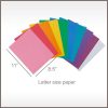 Paper | 100 Sheet 8.5″ x 11″ Primary Smooth Cardstock Paper Pack Paper Paper