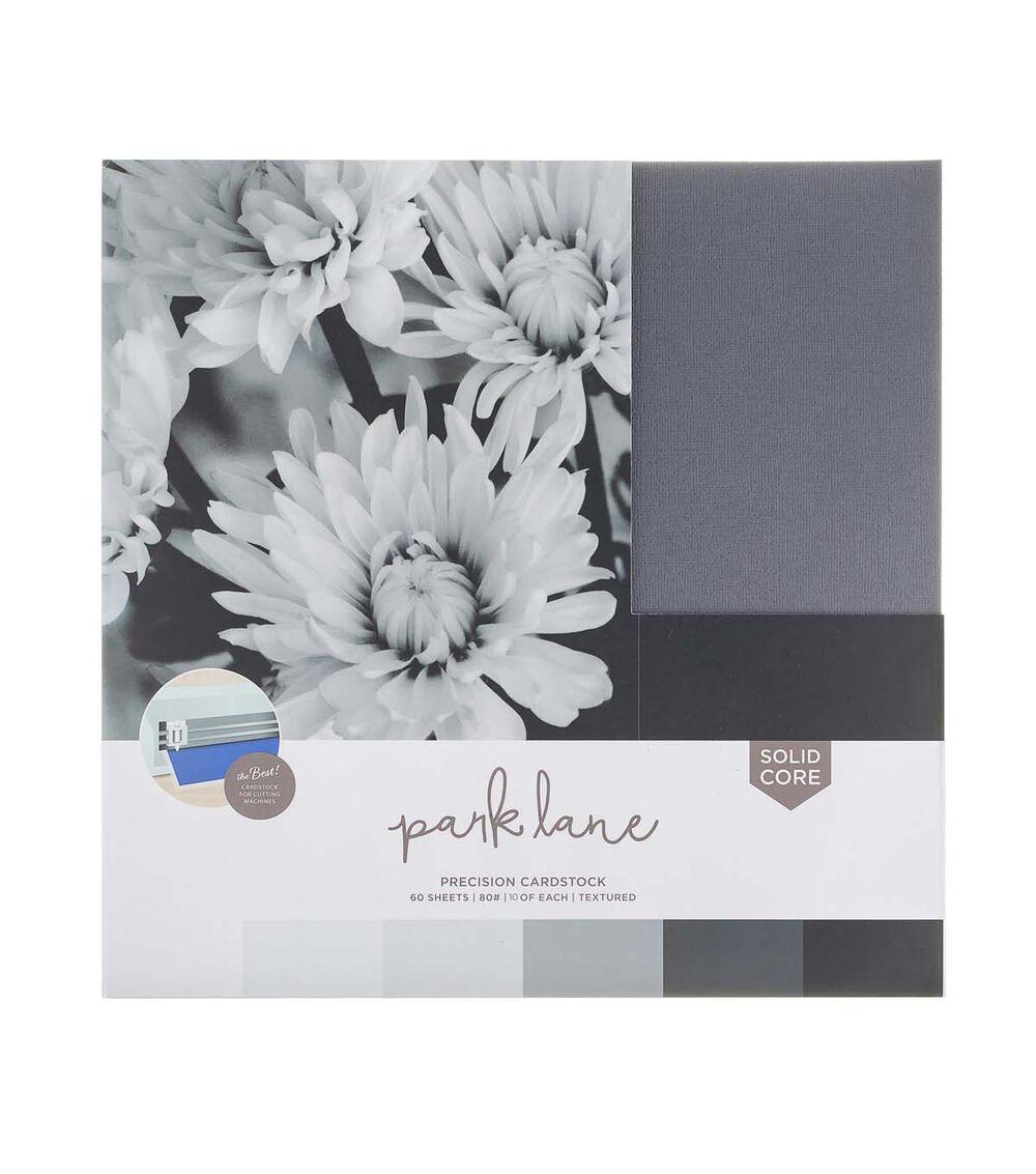 Paper | 12″ x 12″ Black & Gray Precision Cardstock Paper Pack 60ct Paper Paper