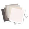 Paper | 12″ x 12″ Black & Gray Precision Cardstock Paper Pack 60ct Paper Paper