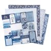 Paper | 12″ x 12″ Boho Indigo Big Deal 48 Sheet Paper Pack Paper Paper