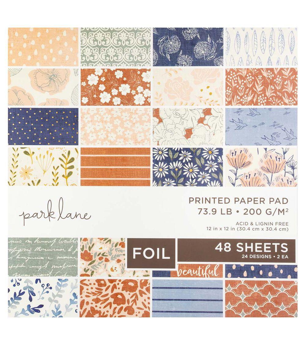 Paper | 12″ x 12″ Pretty Petals Big Deal 48 Sheet Paper Pack Paper Paper