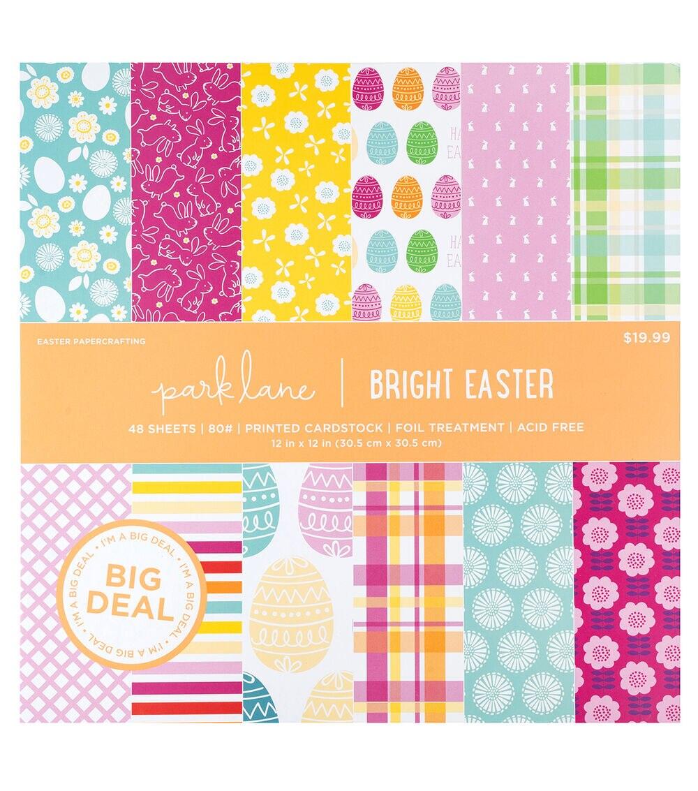 Paper | 12″ x 12″ Spring Brights Big Deal Cardstock Paper Pack Paper Paper