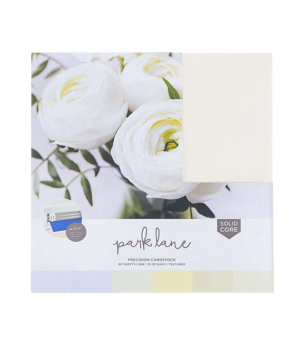 Paper | 12″ x 12″ White & Cream Precision Cardstock Paper Pack 60ct Paper Paper