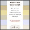 Paper | 12″ x 12″ White & Cream Precision Cardstock Paper Pack 60ct Paper Paper