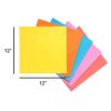 Paper | 12in x 12in Printed Textured Cardstock – Brights Paper Paper