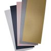 Paper | 20 Sheet 3.5″ x 8.5″ Pearl Metallic Cardstock Paper Pack Paper Paper