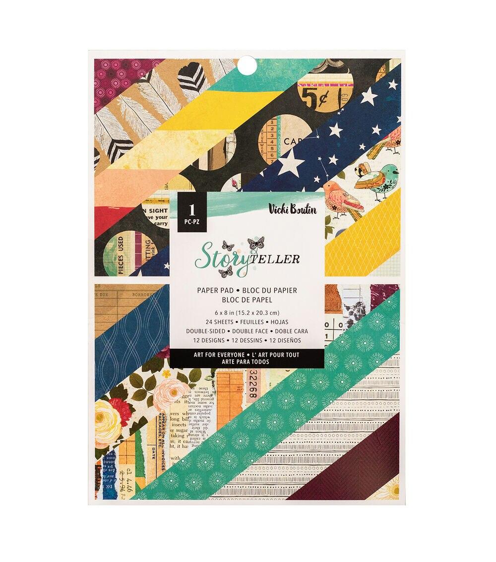 Paper | 24 Sheet 6″ x 8″ Story Teller Paper Pack Paper Paper