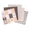 Paper | 36 Sheet 12″ x 12″ Honey Blossoms Printed Cardstock Paper Paper