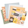 Paper | 48 Sheet 12″ x 12″ Floral Spice Cardstock Paper Pack Paper Paper