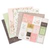 Paper | 48 Sheet 12″ x 12″ Floral Wonders Cardstock Paper Pack Paper Paper