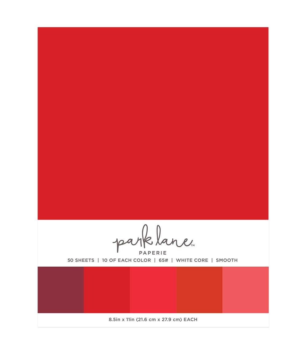 Paper | 50 pk 8.5”x11” Value Papers Reds Paper Paper