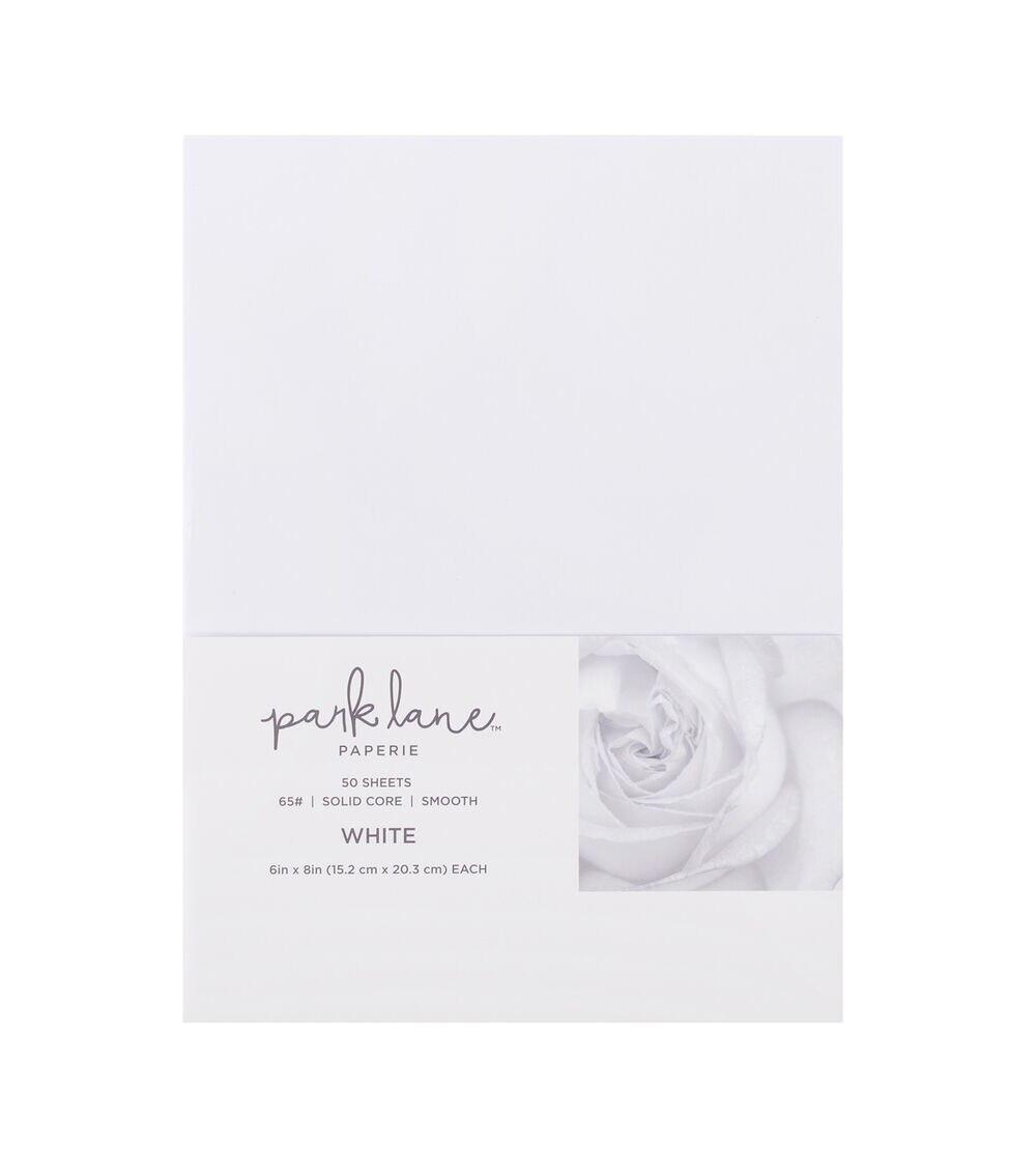 Paper | 50 Sheet 6″ x 8″ White Cardstock Paper Pack Paper Paper