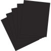 Paper | 50 Sheet 8.5″ x 11″ Black 176gsm Cardstock Paper Pack Paper Paper