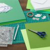 Paper | 50 Sheet 8.5″ x 11″ Green Solid Core Cardstock Paper Pack Paper Paper