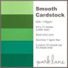 Paper | 50 Sheet 8.5″ x 11″ Green Solid Core Cardstock Paper Pack Paper Paper