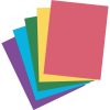 Paper | 50 Sheet 8.5″ x 11″ Jewel Assorted Cardstock Paper Pack Paper Paper