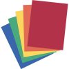 Paper | 50 Sheet 8.5″ x 11″ Rainbow Assorted Cardstock Paper Pack Paper Paper