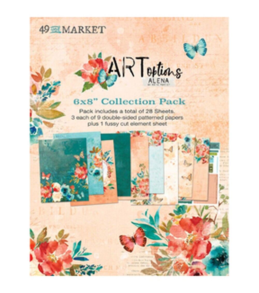 Paper | 6″ x 8″ Alena Double Sided Cardstock Collection Pack 28ct Paper Paper