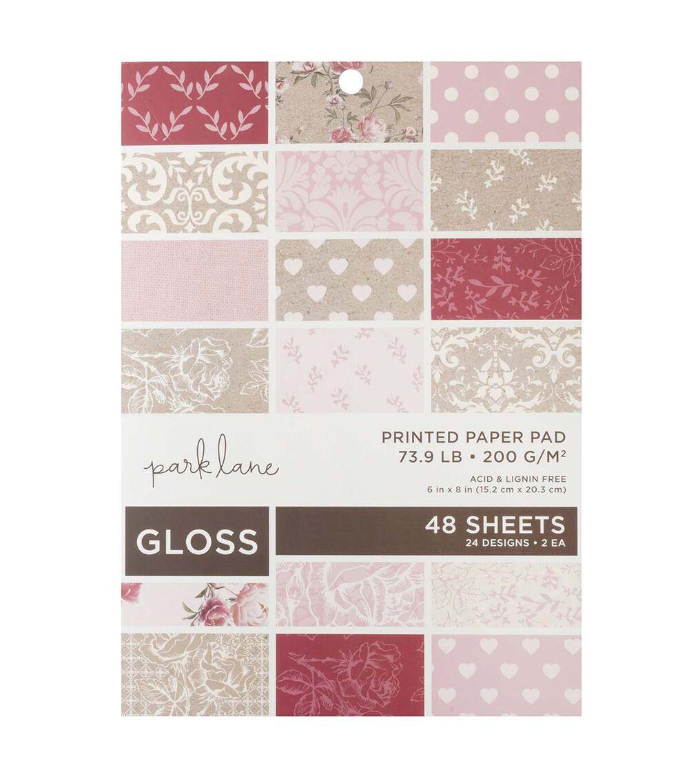 Paper | 6″ x 8″ Botanical Bliss Big Deal 48 Sheet Paper Pack Paper Paper