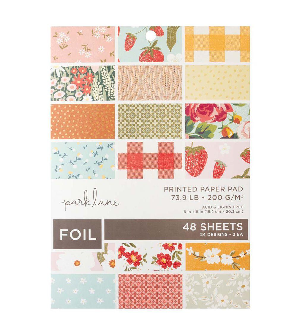 Paper | 6″ x 8″ Flower Market Big Deal 48 Sheet Paper Pack Paper Paper