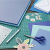 Paper | 60 Sheet 12″ x 12″ Blue Precision Cardstock Paper Pack Paper Paper