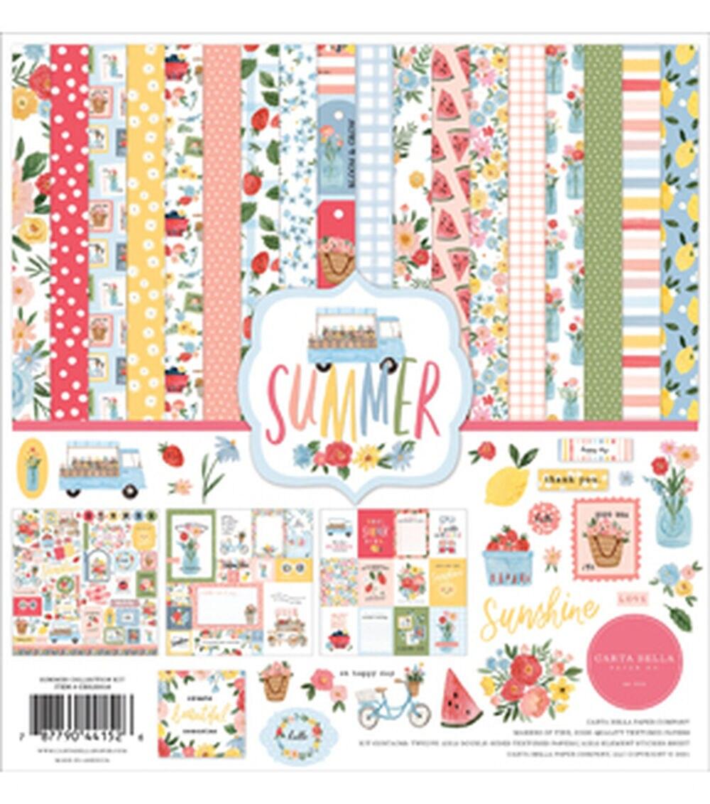 Paper | Collection Kit 12” x 12” Summer Paper Paper