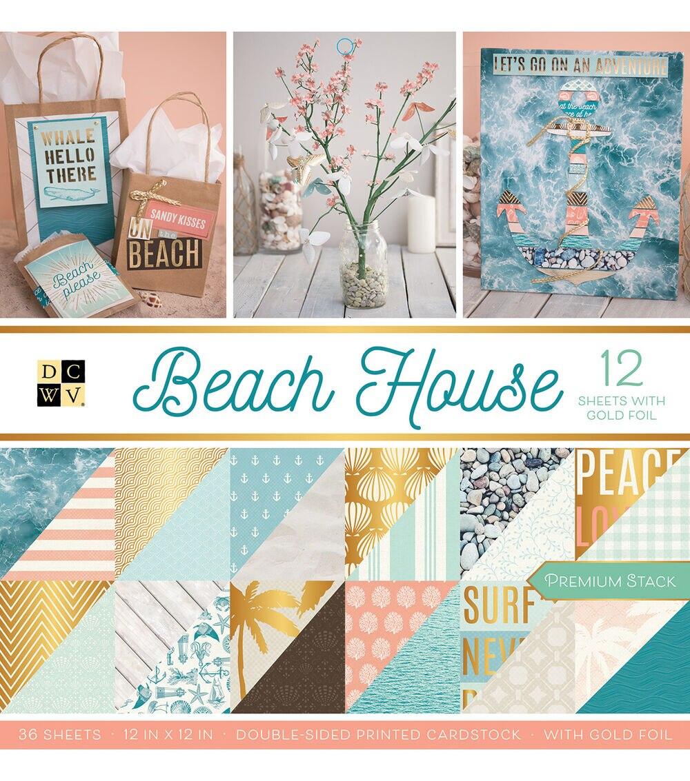 Paper | Premium Stack Double-sided Printed Cardstock – Beach House Paper Paper