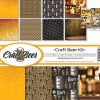 Paper | Reminisce Collection Kit 12″X12″ Craft Beer, 8 Papers & Stickers Paper Paper