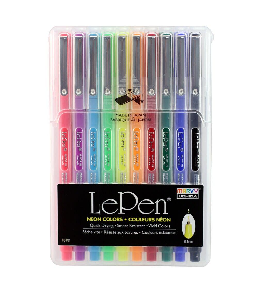 Pens & Markers | 10ct Neon Colors Le Pens Paper Crafts & Scrapbooking Pens & Markers