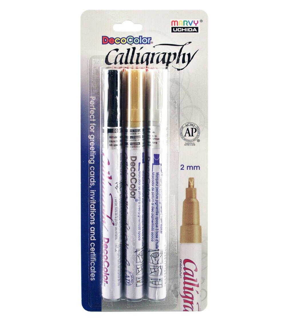 Pens & Markers | 3ct DecoColor Calligraphy Paint Markers Paper Crafts & Scrapbooking Pens & Markers