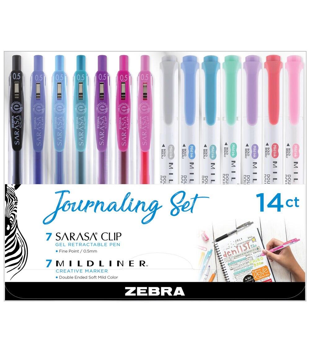 Pens & Markers | Journaling Set Sarasa Clip Gel and Mildliner Paper Crafts & Scrapbooking Pens & Markers