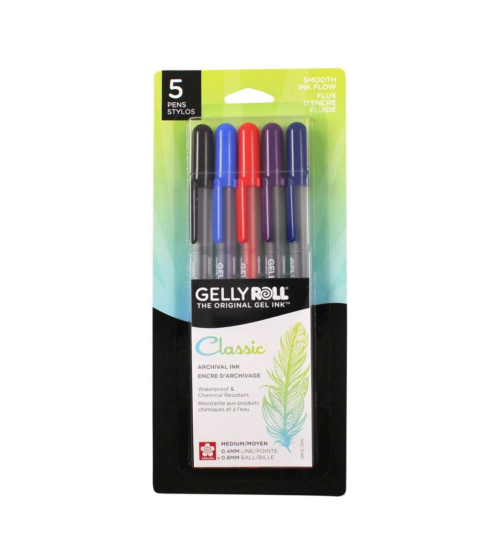 Pens & Markers | Medium Point Pen Set 5PK Paper Crafts & Scrapbooking Pens & Markers