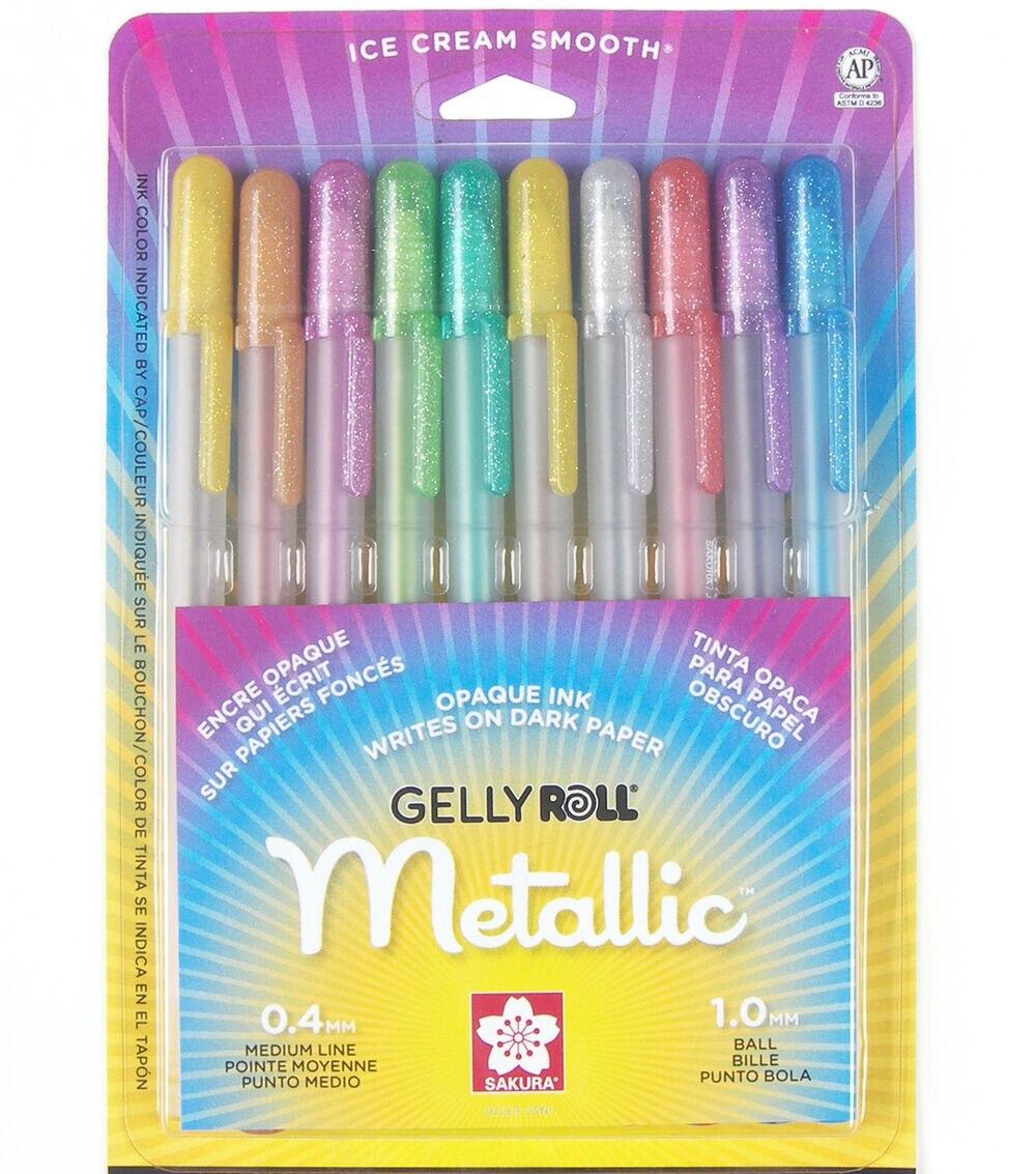 Pens & Markers | Medium Point Pens 10PK Metallic Paper Crafts & Scrapbooking Pens & Markers