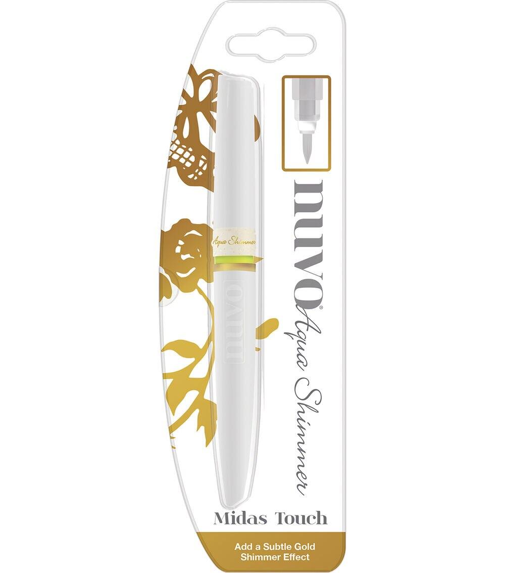 Pens & Markers | Midas Touch Aqua Shimmer Pen Gold Paper Crafts & Scrapbooking Pens & Markers