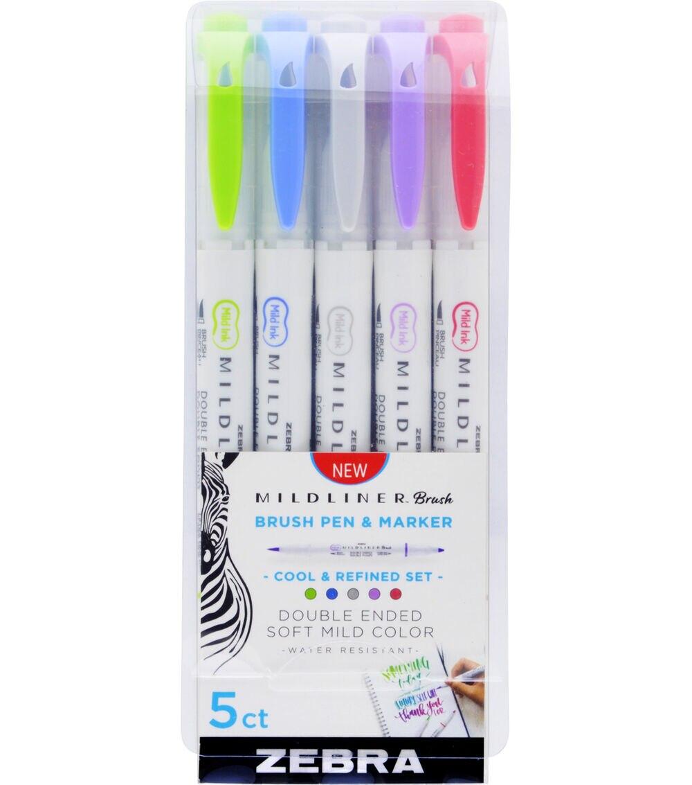 Pens & Markers | Mildliner Cool and Refined Brush 5pk Paper Crafts & Scrapbooking Pens & Markers