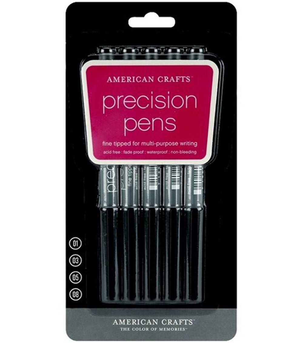 Pens & Markers | Precision Pens Assorted Points Black Paper Crafts & Scrapbooking Pens & Markers