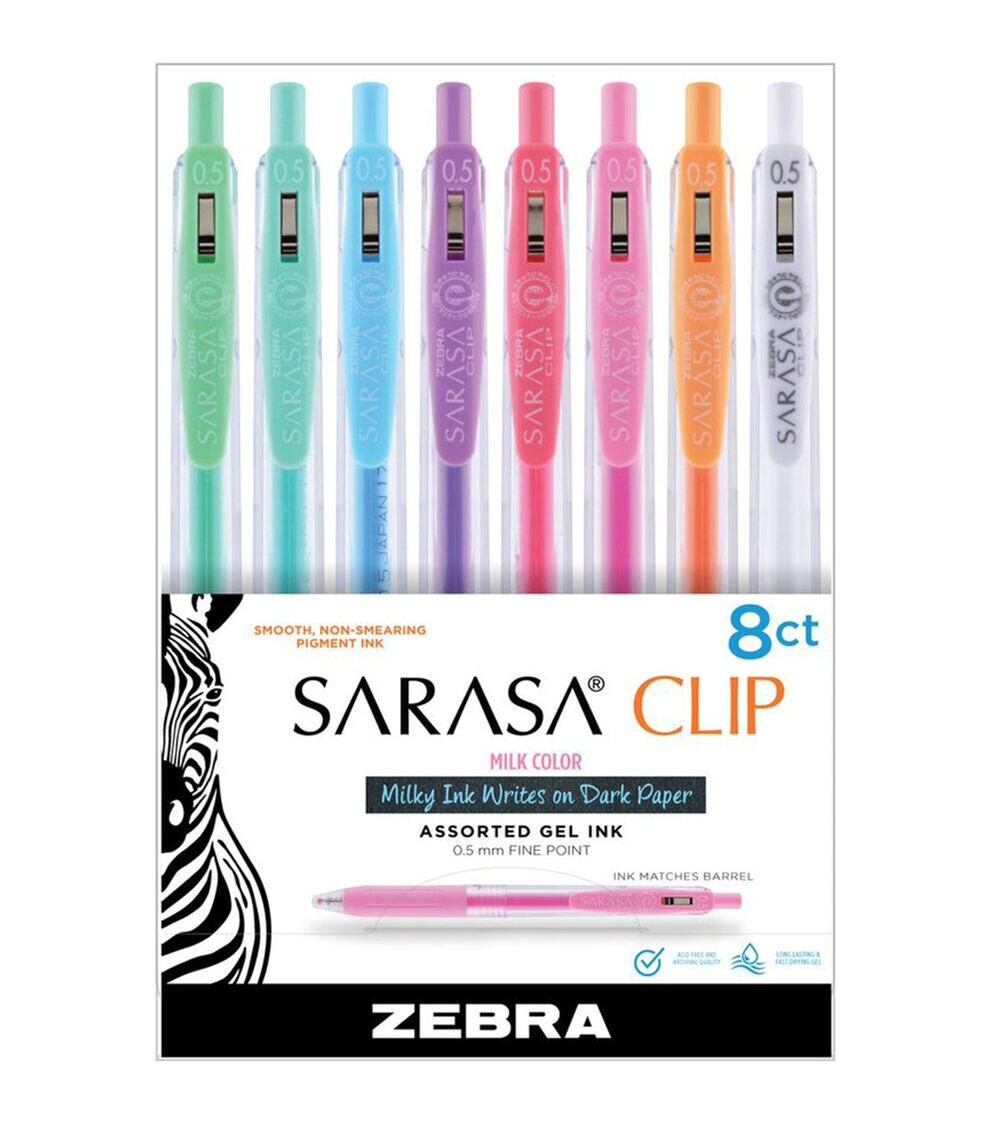 Pens & Markers | Sarasa Clip 0.5mm Gel Pens 8 Pkg Paper Crafts & Scrapbooking Pens & Markers