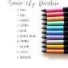 Pens & Markers | Sarasa Clip Shiny Color Metallic Gel Pens Paper Crafts & Scrapbooking Pens & Markers