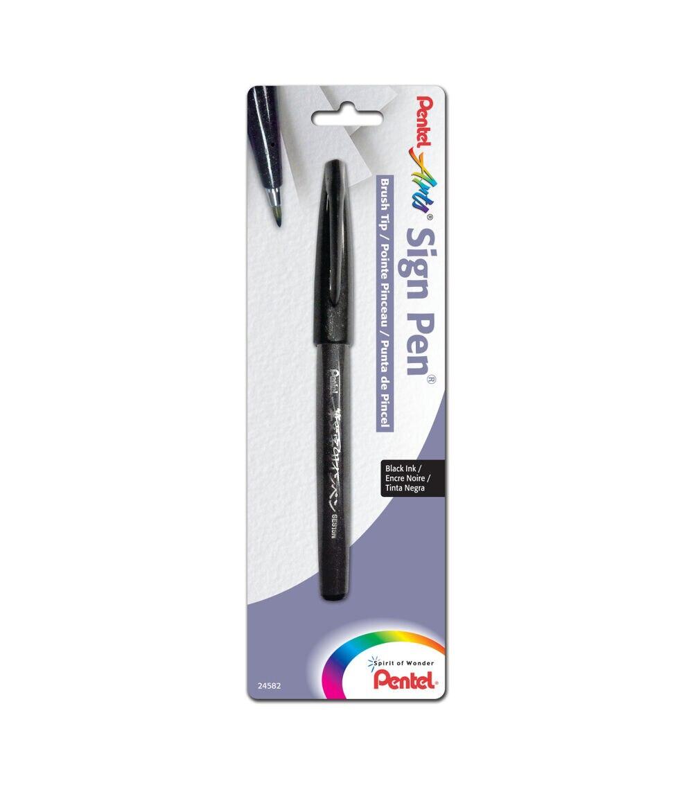 Pens & Markers | Sign Pen Brush Tip Black Paper Crafts & Scrapbooking Pens & Markers