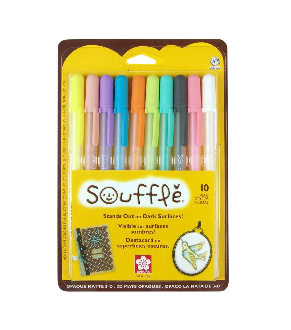 Pens & Markers | Souffle Opaque Puffy Ink Pens Paper Crafts & Scrapbooking Pens & Markers