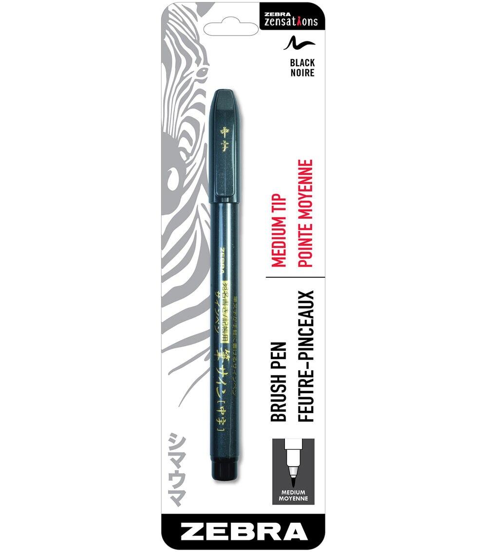 Pens & Markers | Zensations Brush Pen Medium Black Paper Crafts & Scrapbooking Pens & Markers