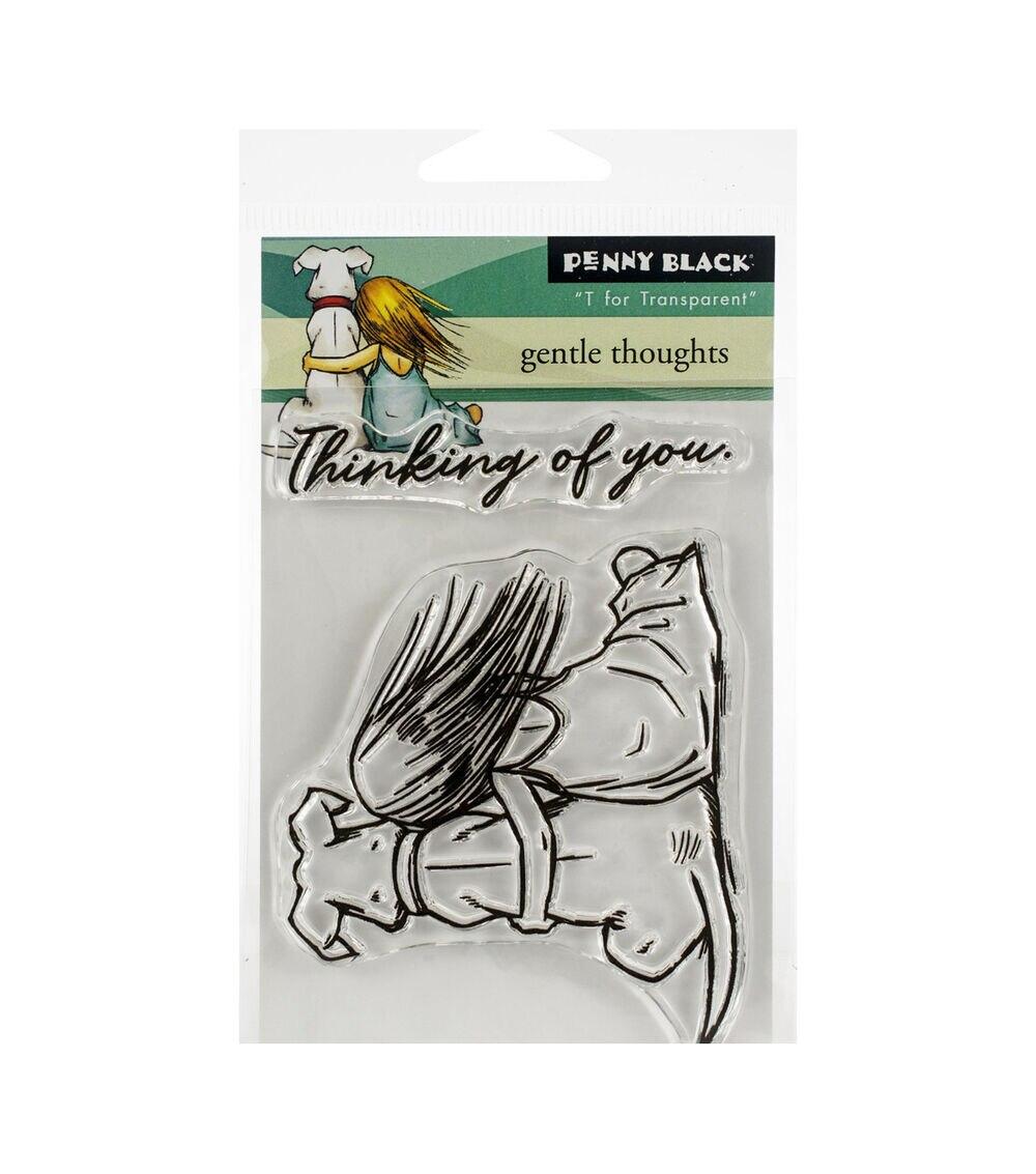 Stamping | 2 pk Clear Stamps Gentle Thoughts Paper Crafts & Scrapbooking Stamping