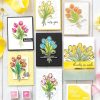 Stamping | 4″ x 6″ Spring Tulip Clear Stamps Paper Crafts & Scrapbooking Stamping